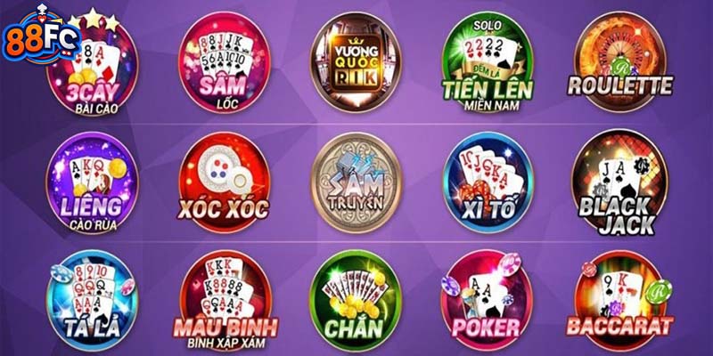 Ưu điểm tuyệt vời khi tham gia sảnh cược game bài 88fc